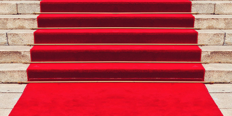 #MMInColour2018 - Red carpets, not invented by Hollywood at all.